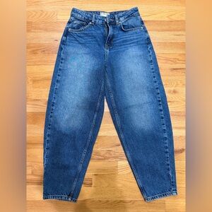 We The Free Blue High-Rise Ankle Jeans
